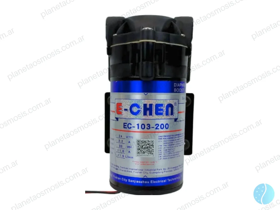 Bomba booster pump E-CHEN 200 GPD