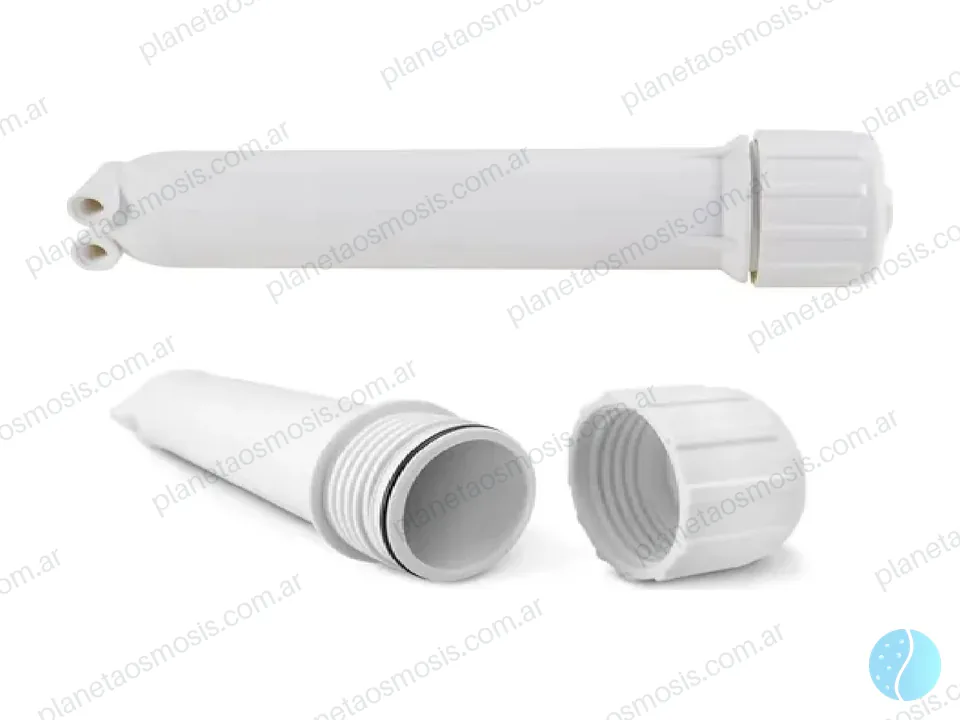 Carcasa porta membrana blanca 50-75-80-100-280 GPD (1812 - 2012)