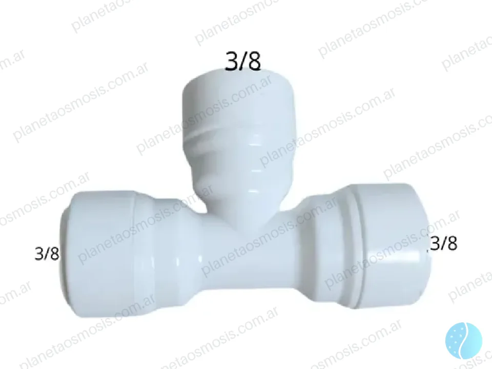 Conector T 3/8 manguera