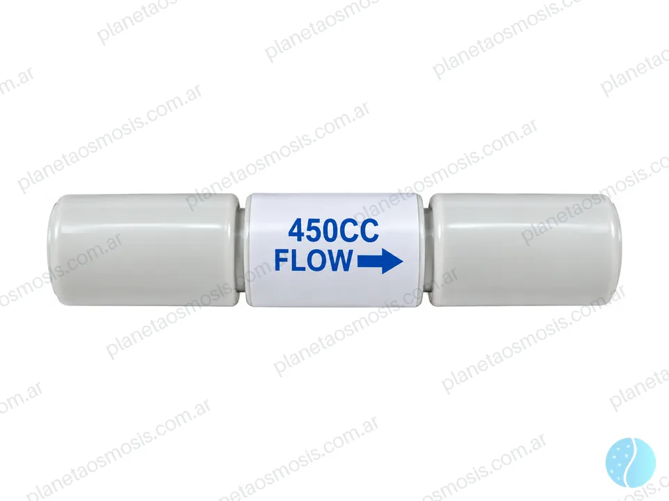 Limitador caudal manual 450G (restrictor) rosca 1/4