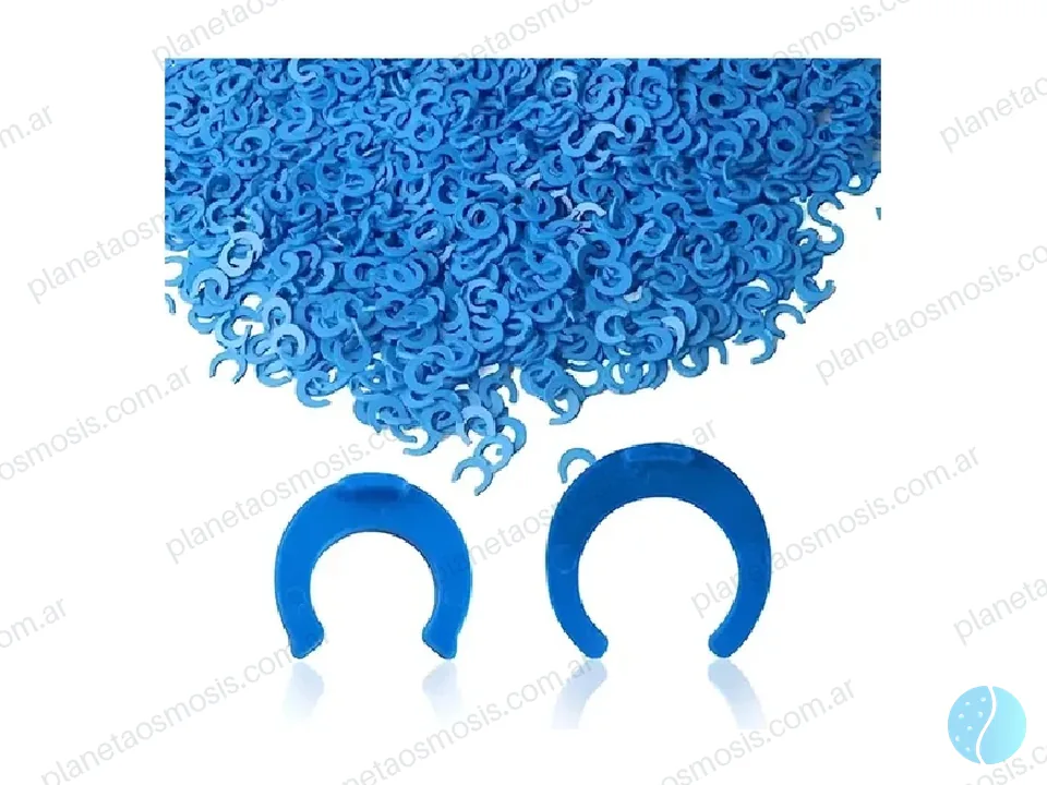 Clip seguridad 1/4 para conector pack x 4
