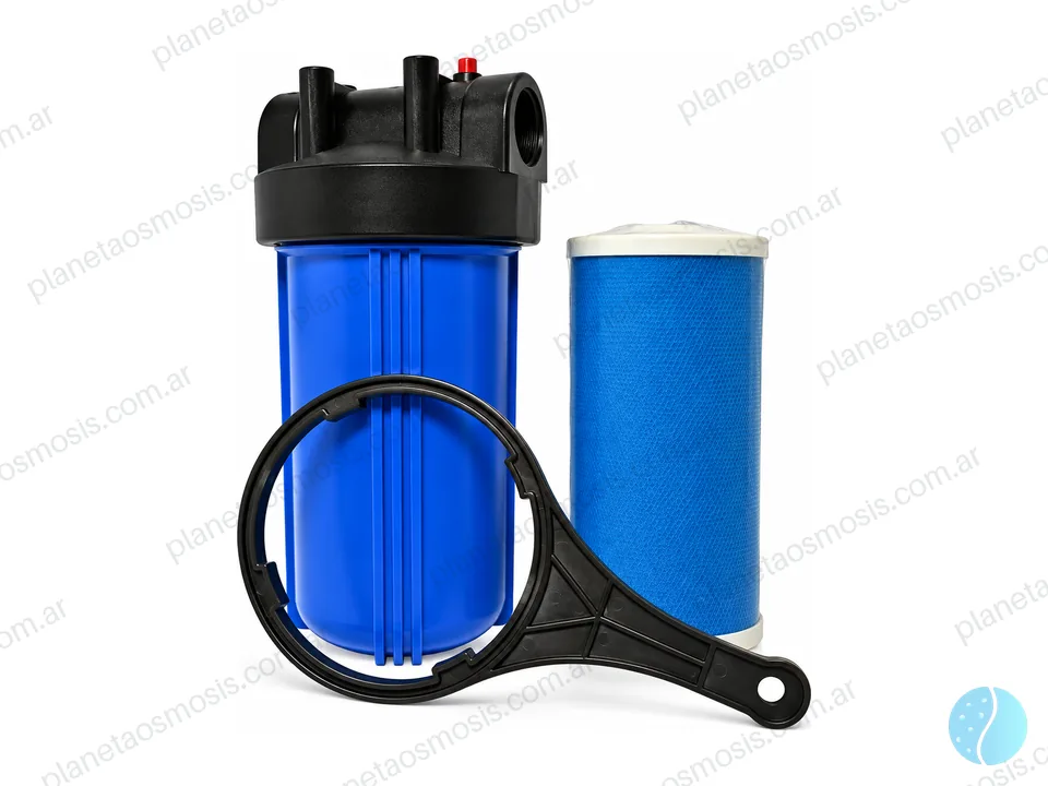 Prefiltro Big Blue 10" azul con CAG