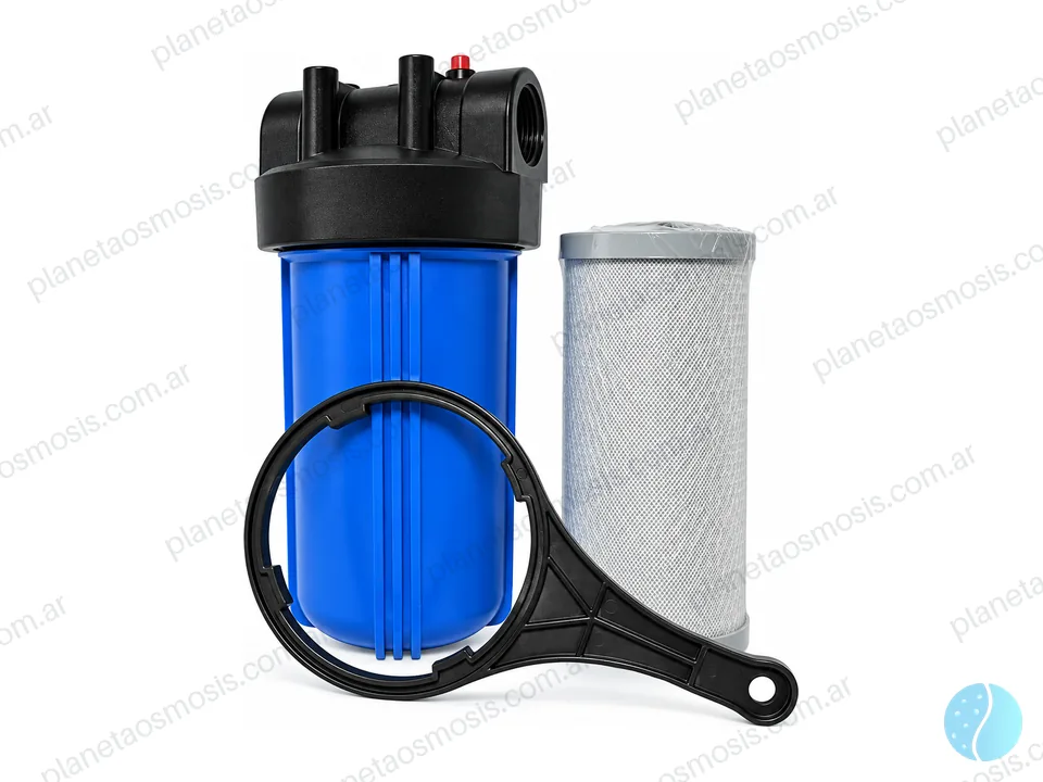 Prefiltro Big Blue 10" azul con CTO