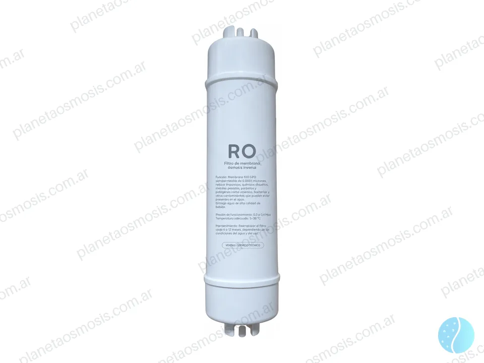 Repuesto dispenser OI 10 in line (membrana ósmosis inversa)