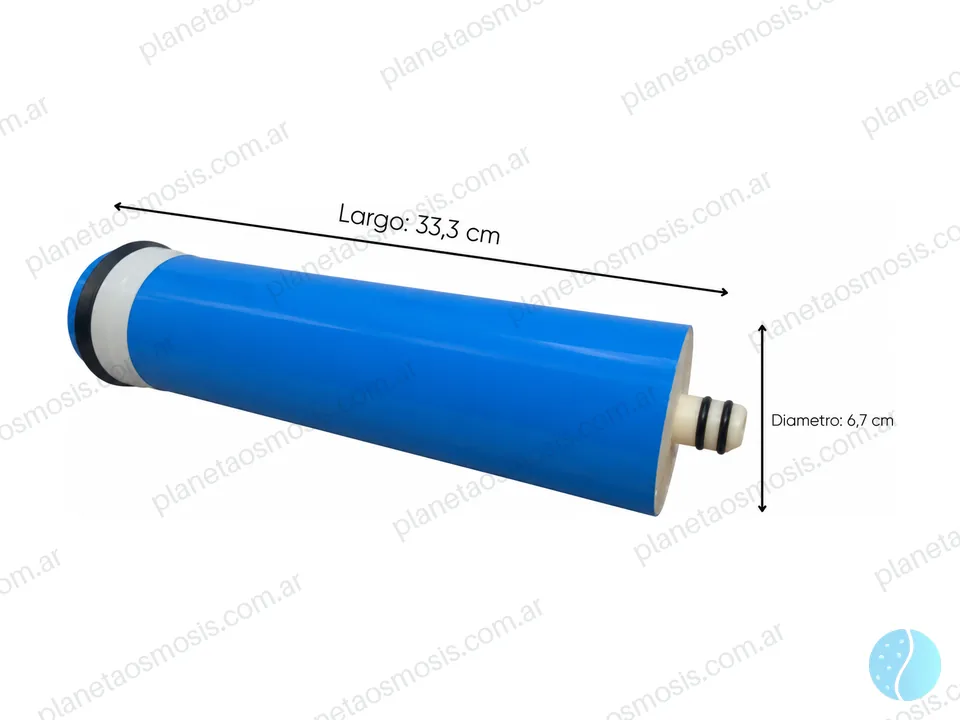 Membrana de ósmosis inversa 400 GPD / 1600 L - 3013 Aquahome 6.7 mm